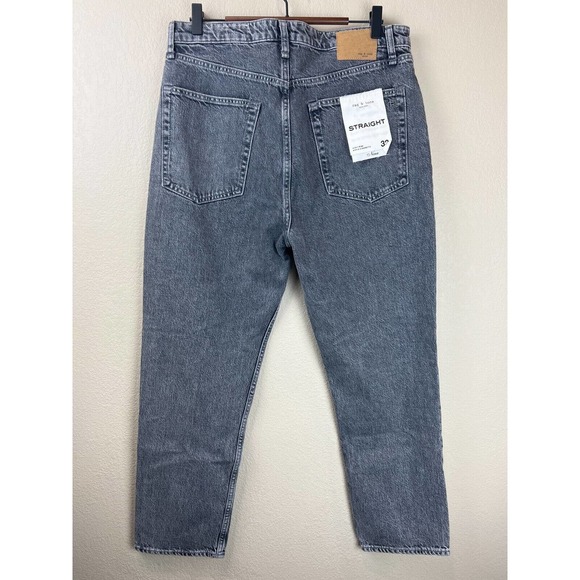 Rag & Bone Jeans Womens 32 Slim Tapered Leg‎ High Rise Dark Wash Denim Size - Picture 2 of 15